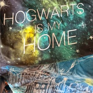 Warner Bros. Hogwarts Comforter - Black, Blue, Yellow